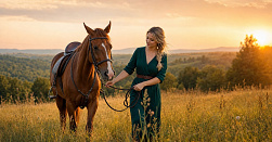 Конная прогулка 